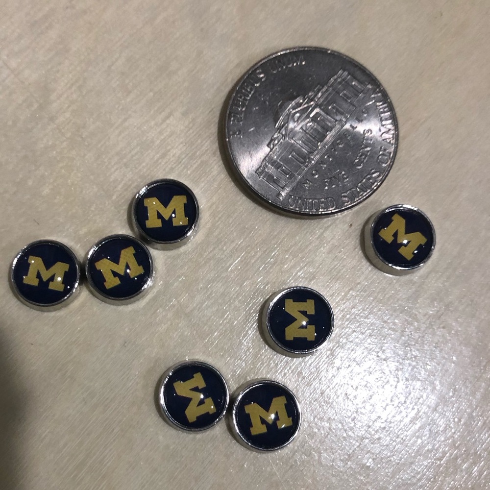 Michigan floating locket charms